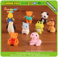 Venta por mayor personalizado Mini Japon Funny Animal lindo en forma de borrador 3D